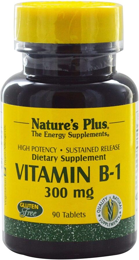 Buy Natures Plus, Vitamin B-1, 300 Mg, 90 Tablets Online - Shop Health ...