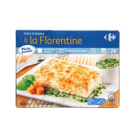 Carrefour Meal Fish Florentine 400g
