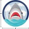 Shark Party Dinner Plates 8.75in 8 pcs