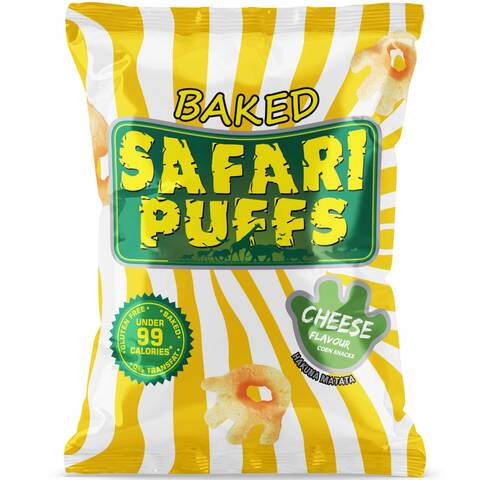 Buy Tropical Heat Snacks Safari Puffs Cheese 20G Online - Carrefour Kenya