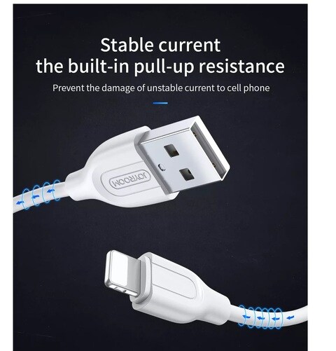 JOYROOM S-L352 Charger USB Cable for iPhone White