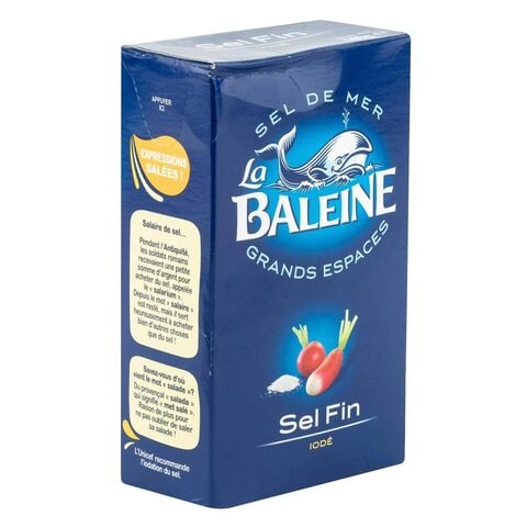 La Baleine Iodized Fine Sea Salt 1kg