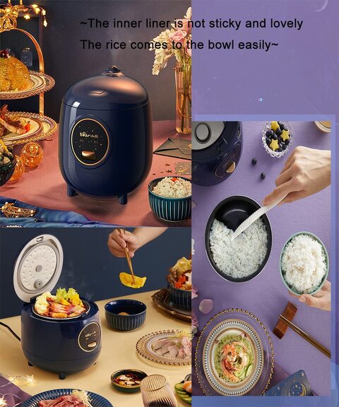 1.2L Mini Electric Rice Cooker Intelligent Automatic Household