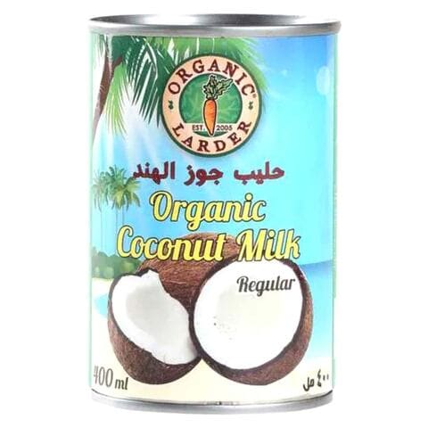 Organic Larder Regular Coconut Milk 400ml