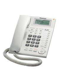 Panasonic - KX-TS880 Corded Single Line Telephone White