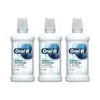 اشتري Oral-B Gum And Enamel Care Mouthwash White 500ml Pack of 3 في الامارات