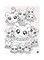 Metal Plate Of The Anime Hamtaro Poster Pink/White/Black