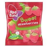 Red band tutti frutti bears candy 18g