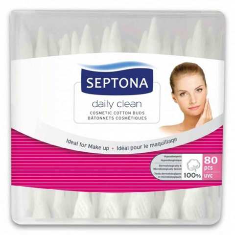 Septona Cosmetic Cotton Buds 80 Pieces