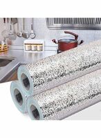 Buy Marrkhor 3-Roll Oil And Waterproof Stickers Aluminum Foil For Kitchen in UAE
