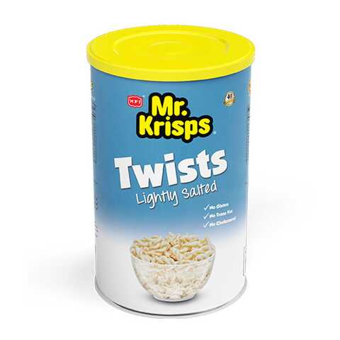 Mr. Krisps Twist Lightly Salted Rings 75g