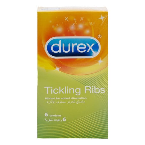 durex Tickling Ribs Condoms Multicolour 6 count price in UAE ...