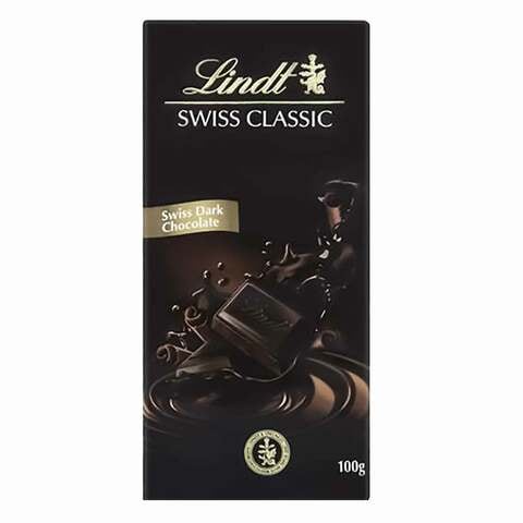 Lindt Swiss Classic Dark Chocolate 100g
