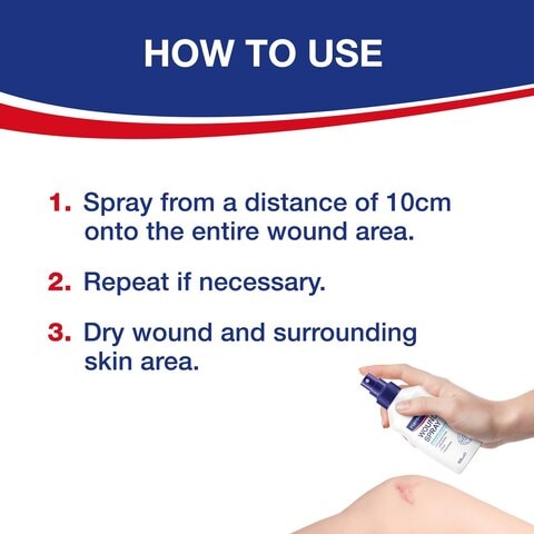 Hansaplast Antiseptic Wound Cleansing Spray 150ml