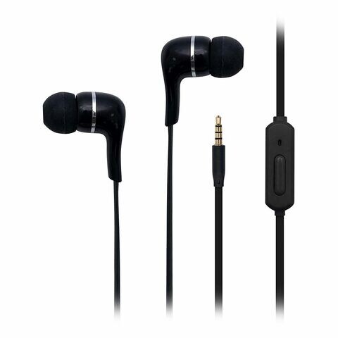 Toshiba Wired In-Ear Earphone Black