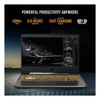 ASUS TUF F15 FX506 Gaming Laptop With 15.6-Inch Display Core i7 Processor 8GB RAM 512GB SSD 4GB NVIDIA GeForce RTX 3050 Ti Graphic Card Black