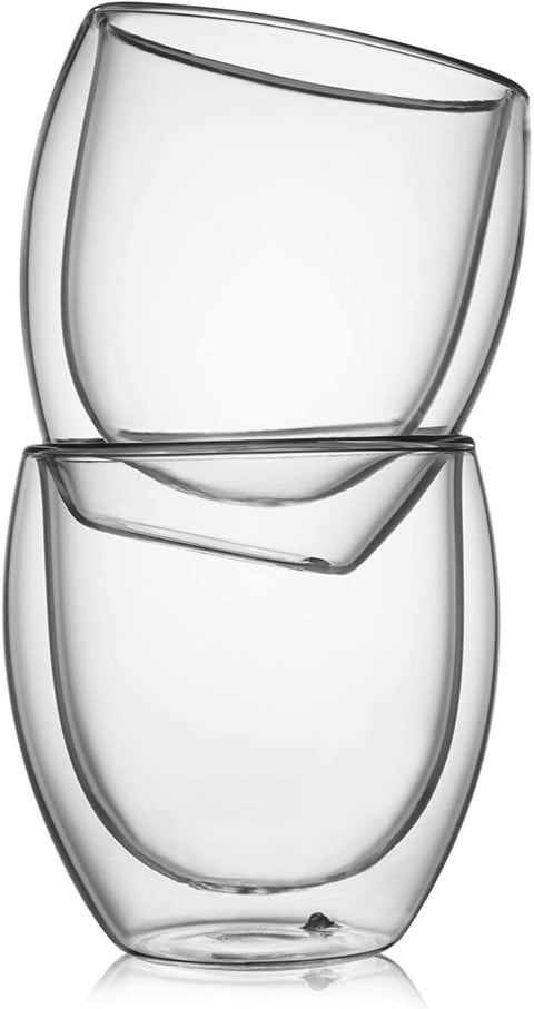 Doreen Glass Double Wall Glasses Espresso Cups