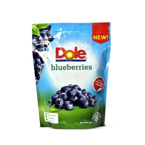Dole frozen blueberries 350 g