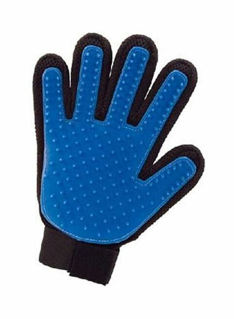 اشتري Generic - Pet Grooming Glove Blue/Black في الامارات