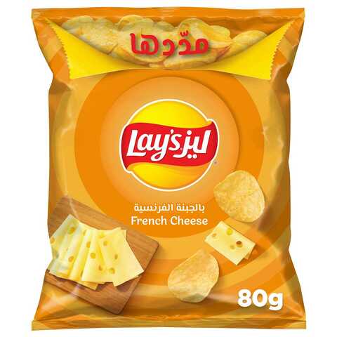 Lay&#39;s French Cheese Potato Chips 80g