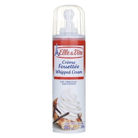Elle And Vire Fouettee Whipping Cream Spray 250g