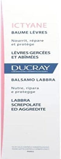 Ducray Ictyane Lipcare Lip Balm 15 ml, Pack Of 1