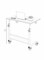 Foldable Laptop Table Pink 60 x 60 x 40cm