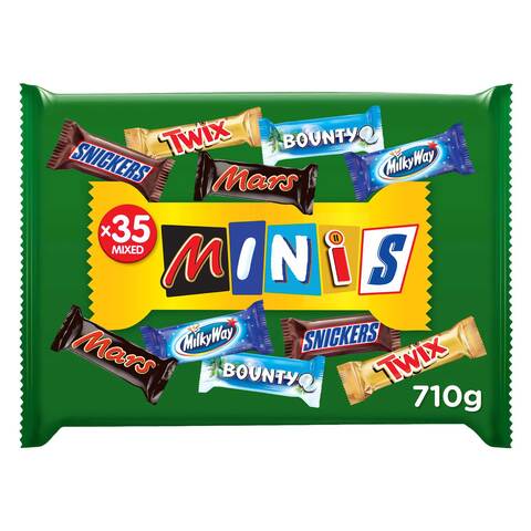 Buy Mars Best Of Minis Chocolate Bag 710g in Saudi Arabia