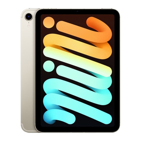 iPad mini 6 8.3-Inch 64GB Wi-Fi+Cellular Starlight