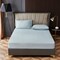 3-Piece Fitted Sheet Set Microfiber 150x200x30 cm Queen Size 41041 Baby Blue