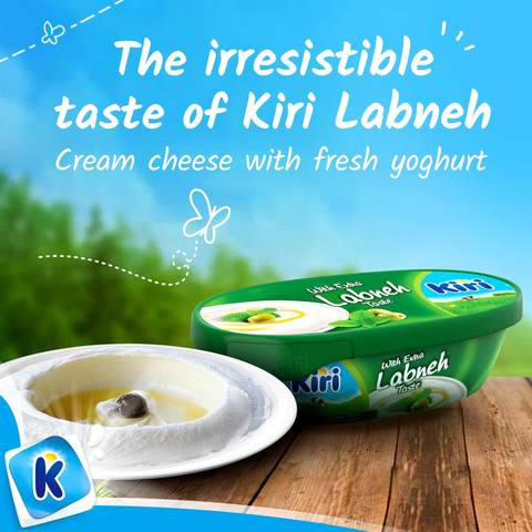 Kiri Cheese Spread with Extra Labneh Taste Tub 200g