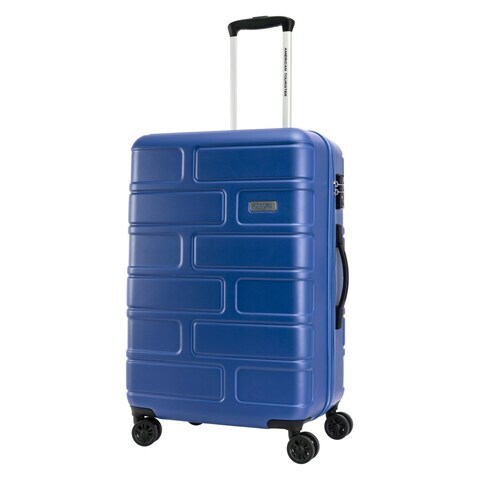 American tourister 4 wheel best sale trolley bags