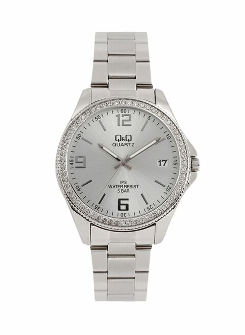 Buy Q Q Women S Metal Analog Wrist Watch Ca06j800y Online Shop Fashion Accessories Luggage On Carrefour Uae