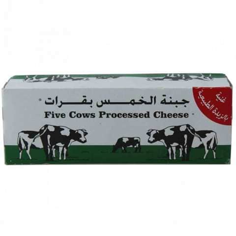 Five Cows Cheddar Cheese 454 Gram