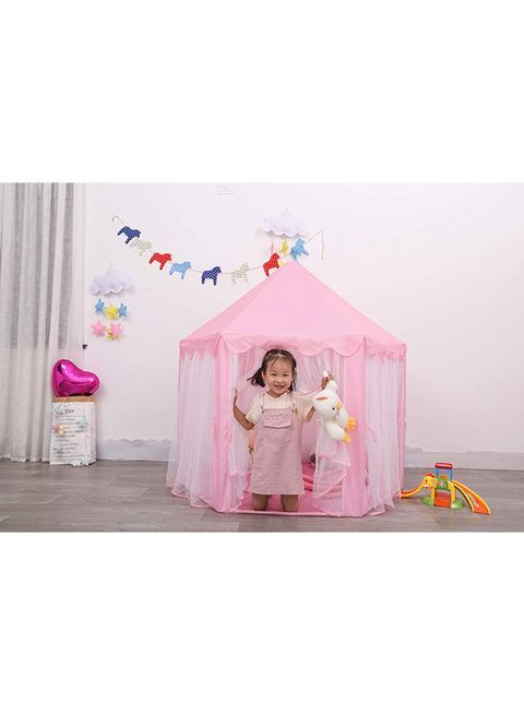 Sanbo-Portable Castle Play Tent for kids game