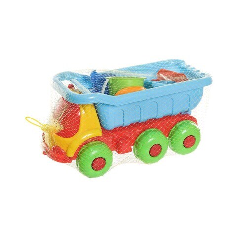 Chamdol Furnished Truck Sand Beach Toy Multicolour