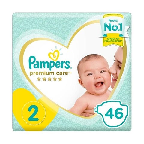 Pampers Premium Care Size 2 New Born 46&#39;s 73661
