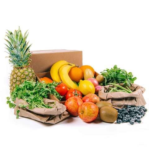 Buy Fresh Fruits and Vegetables Box (Small) in Saudi Arabia