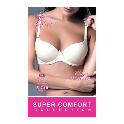 Buy Lasso Padded Bra - Size 34 - Printed Online - Shop Fashion, Accessories  & Luggage on Carrefour Egypt