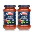 Buy Barilla Tomate And Manjericao Pasta Sauce 400g Pack of 2 in UAE