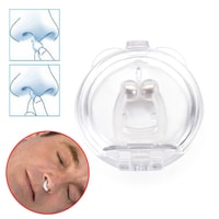 Generic - 1Pc Silicone Nose Clip Magnetic Anti Snore Stopper Snoring Silent Sleep Aid Device Guard Night Anti Snoring Device Health Care
