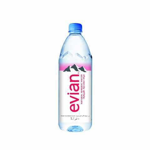 Buy evian Natural Mineral Water 1L in Kuwait