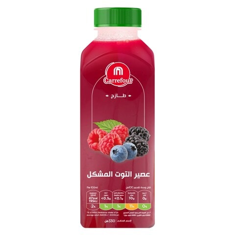 Carrefour Mixed Berry Juice 330ml