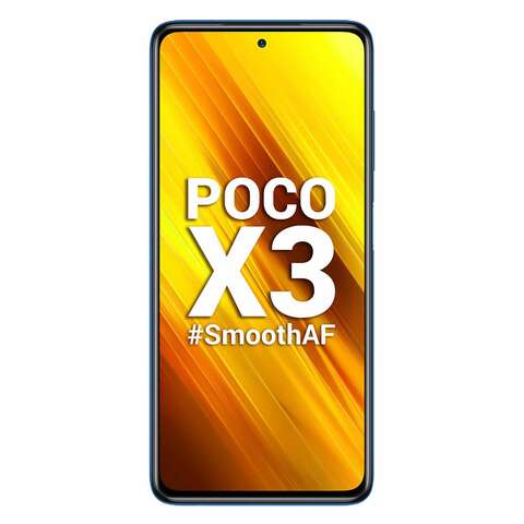 Xiaomi Poco X3 Dual SIM 128GB 6GB RAM Smart Phone Silver Grey