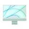 Apple iMac MGPJ3AB/A with 24-inch Retina 4.5K display, M1&nbsp;chip with 8‑core CPU and 8‑core GPU,8GB RAM, 512GB SSD, Green English Arabic Keyboard (Plus Extra Supplier&#39;s Delivery Charge Outside Doha)