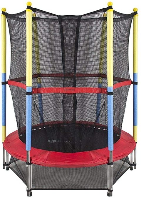 Rainbow Toys - Trampoline 4FT With Safety net 37- 4 FeeT.