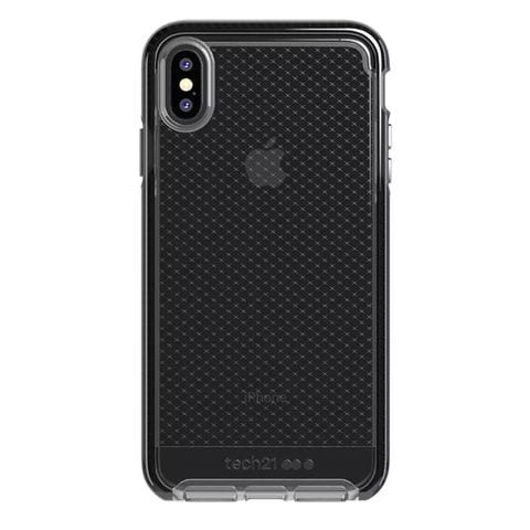 Tech21 Evo Check case/cover for iPhone XS MAX - Smokey/Black