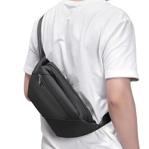 Aopinyou Travel/Chest/Shoulder Bag For Mens - Black