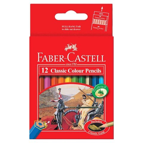 Buy Faber-Castell Classic Colour Pencils Set Of 12 Online - Shop ...