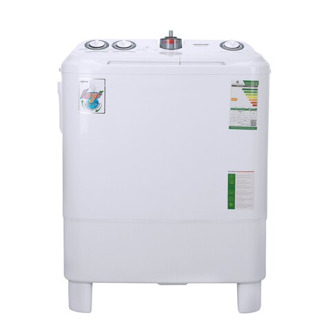 Geepas Highly Efficient Semi-Automatic Washing Machine GSWM6468